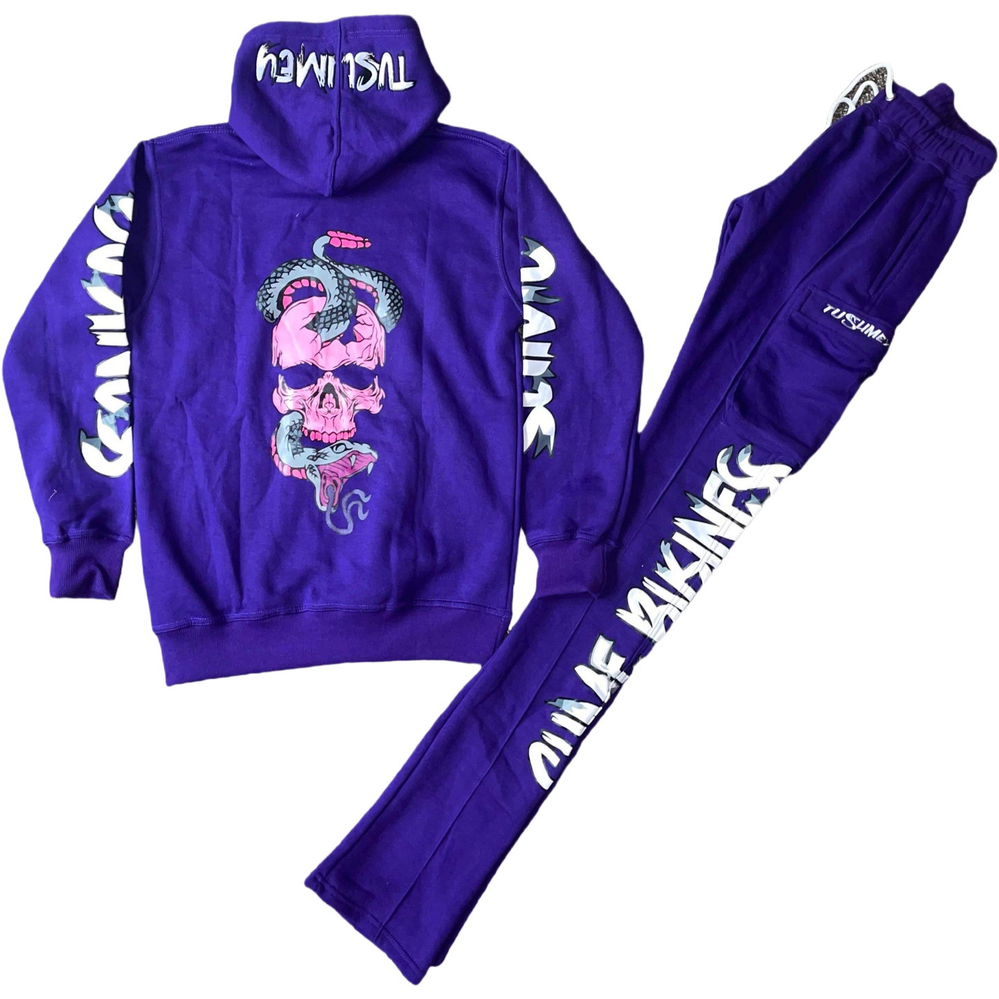 STACKED SLIME SUIT PURPLE