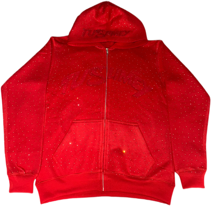 Red Zip-up Jacket PREORDER