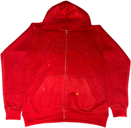 Red Zip-up Jacket PREORDER
