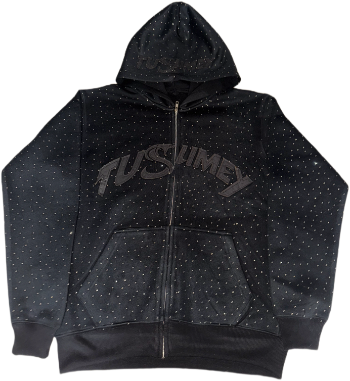 Black Zip-up Jacket PREORDER