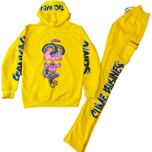 STACKED SLIME SUIT YELLOW